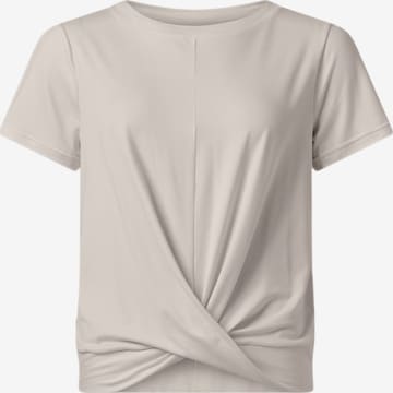 SWEDEMOUNT Funktionsbluse 'Core' i beige: forside
