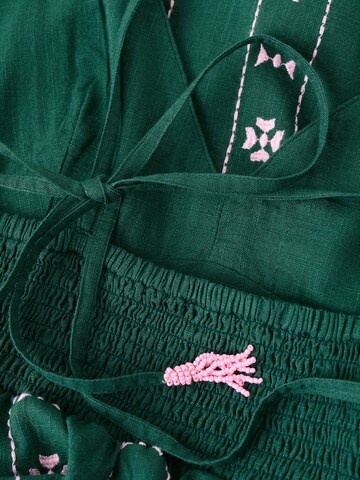 MANGO TEEN Letní šaty 'Tejo' – zelená