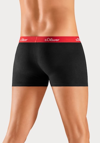 s.Oliver Boxershorts in Zwart