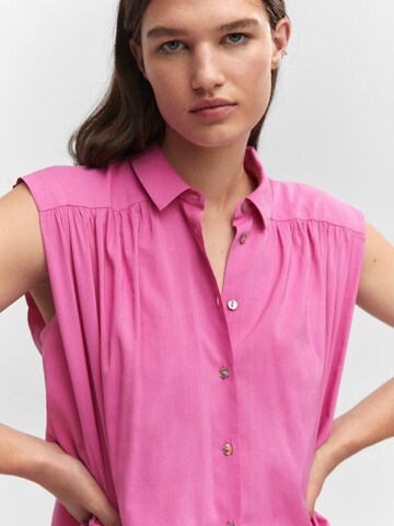 MANGO Blouse 'MORGANA' in Pink