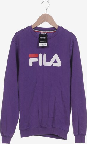 FILA Sweatshirt & Zip-Up Hoodie in M in Purple: front