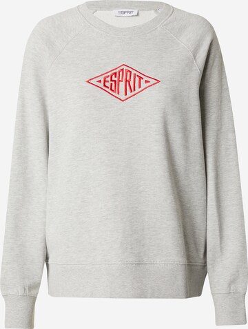 Sweat-shirt ESPRIT en gris : devant