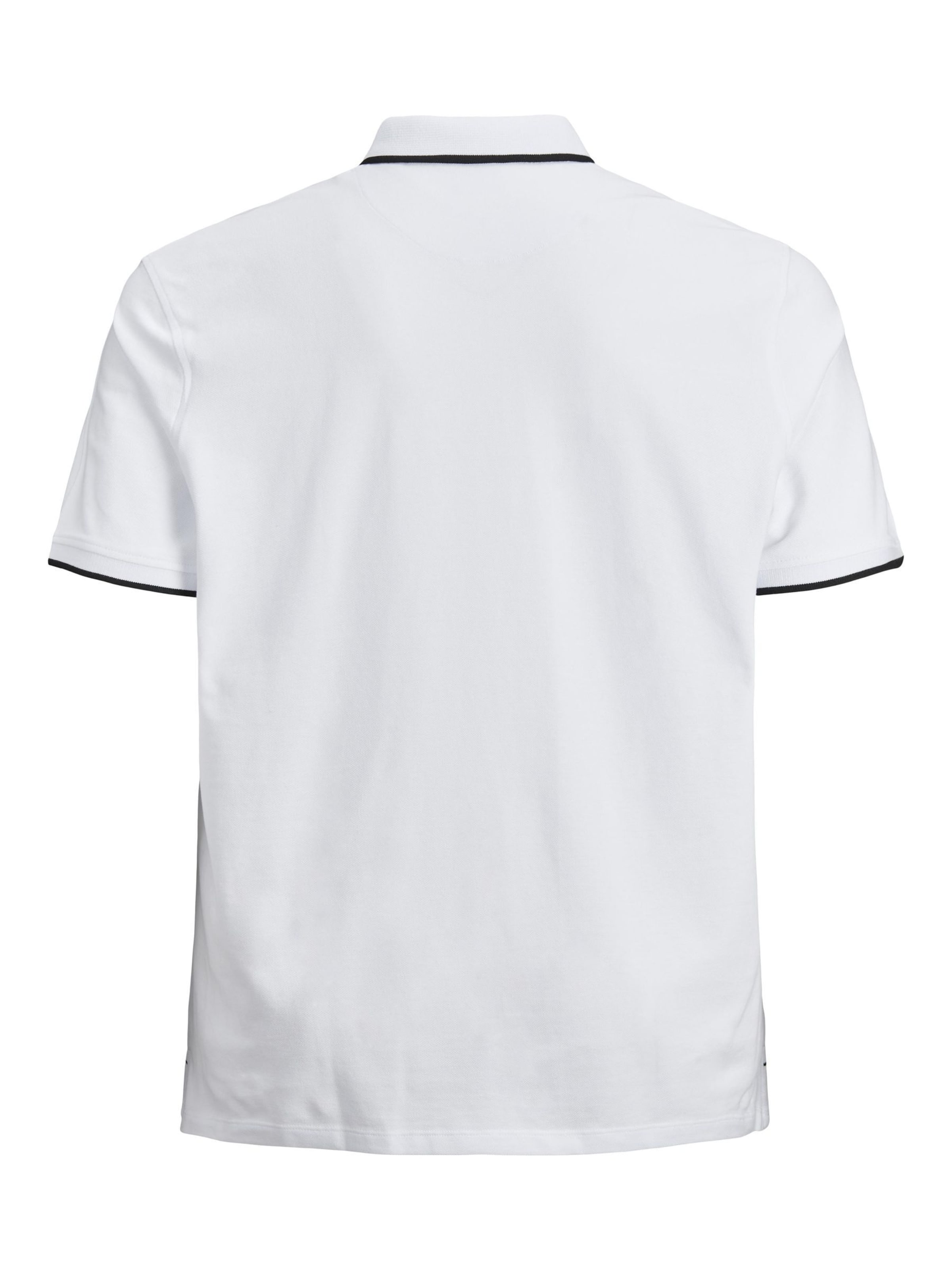 Jack & Jones Plus Shirt 'JJEPaulos' in White
