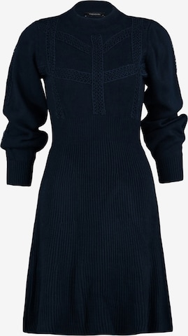 mėlyna Trendyol Megzta suknelė: priekis