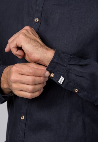 STOCKERPOINT Comfort fit Klederdracht overhemd 'Vettel' in Blauw