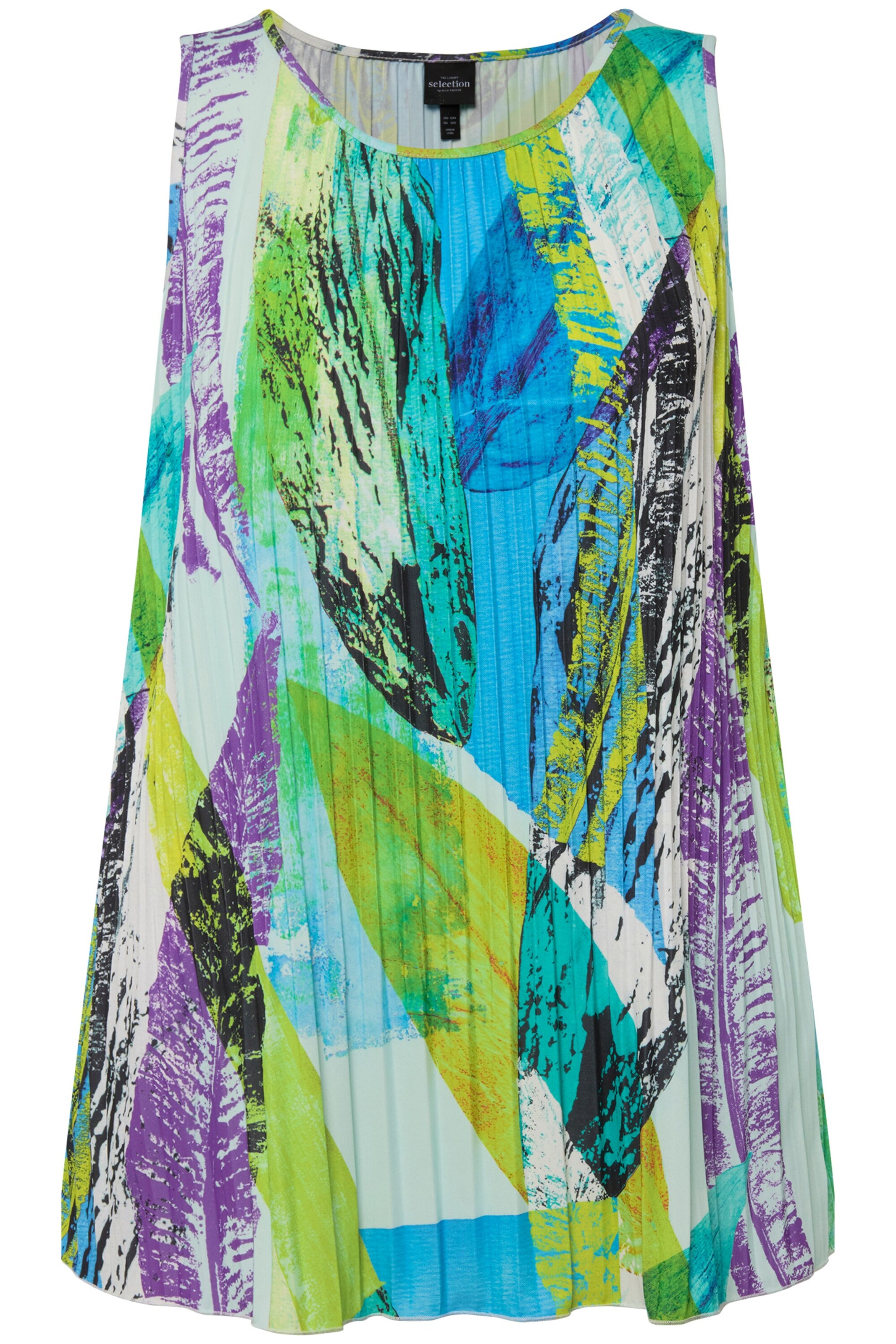 Chemisier Ulla Popken en vert : devant