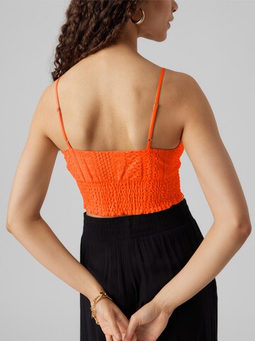 VERO MODA - Top 'HONEY' em laranja