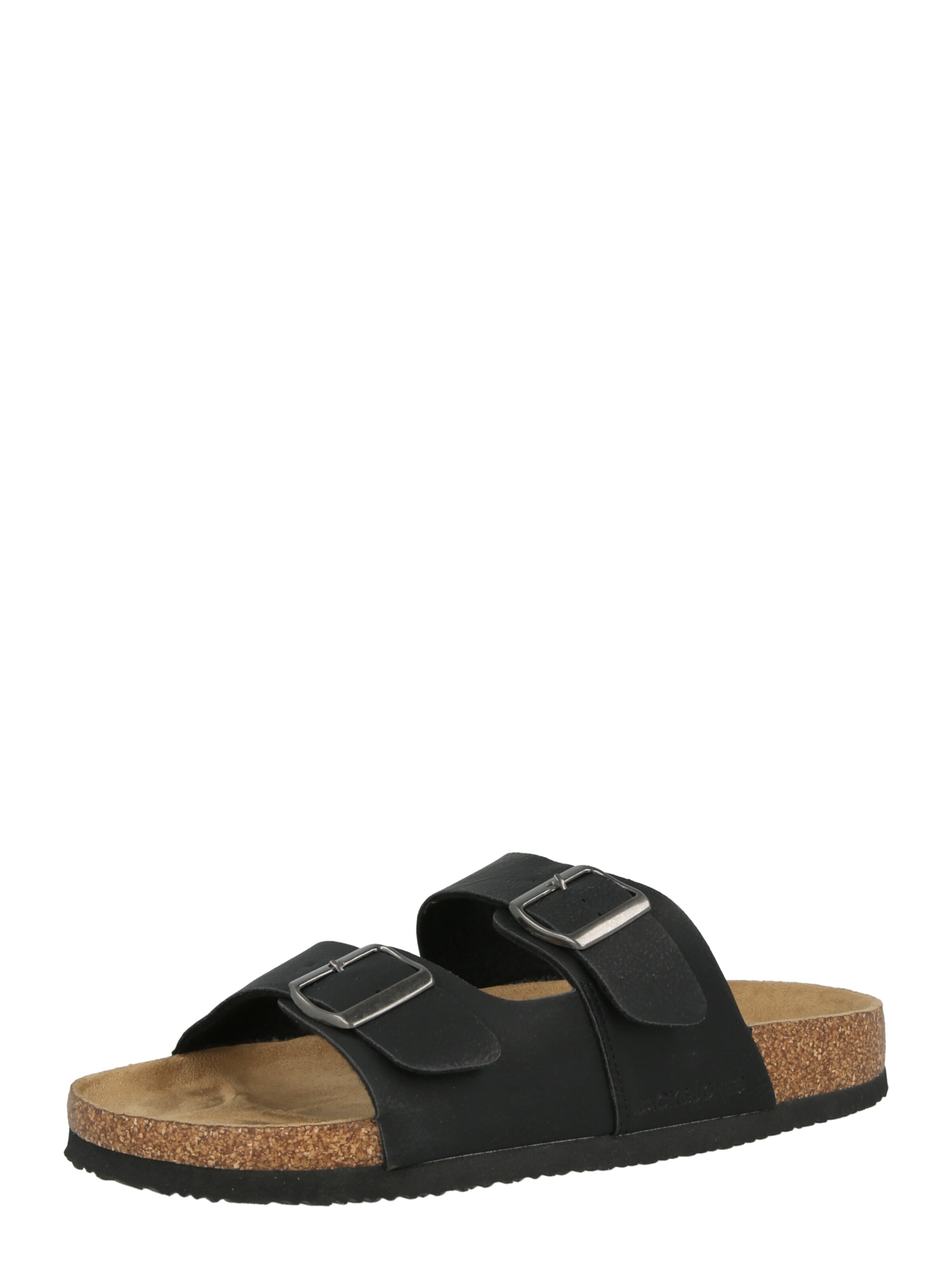 JACK & JONES - Zapatos abiertos 'JFWOSLO' en gris: frente