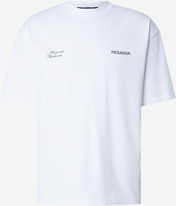 Pegador Tričko 'Rochefort' – bílá: přední strana