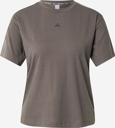 Sportiniai marškinėliai 'POWER 3S' iš ADIDAS PERFORMANCE, spalva – alyvuogių spalva, Prekių apžvalga