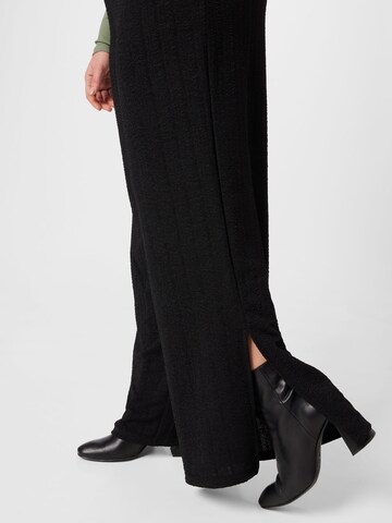 ABOUT YOU Curvy Wide leg Trousers 'Ruth' in Black