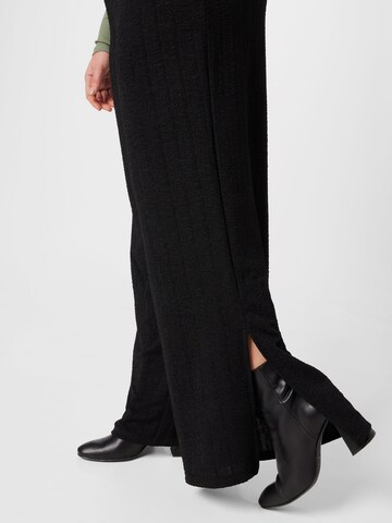 ABOUT YOU Curvy Wide leg Pants 'Ruth' in Black