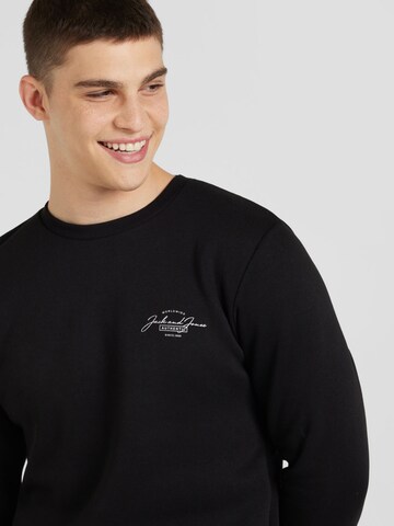 JACK & JONES Sweatshirt 'JJFerris' in Black