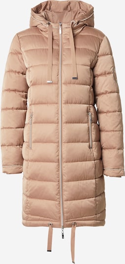 Žieminis paltas iš monari, spalva – smėlio spalva, Prekių apžvalga