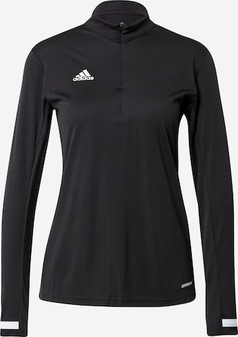 ADIDAS PERFORMANCE Functioneel shirt 'Team 19' in Zwart: voorkant