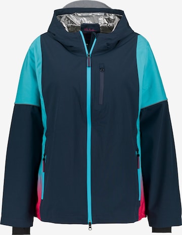 Ulla Popken Performance Jacket in Blue: front