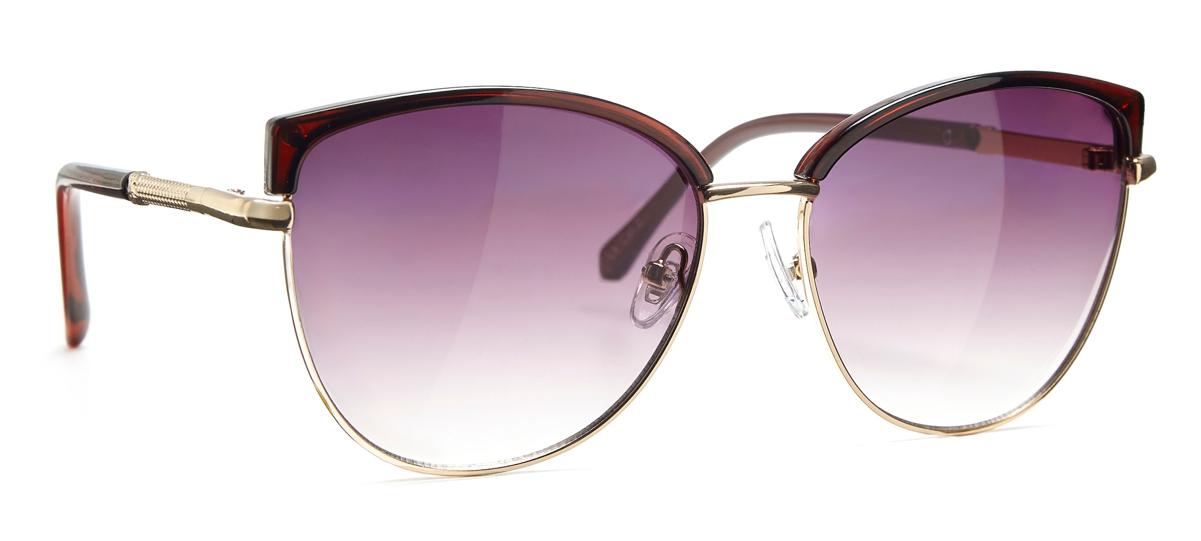 LASCANA Sunglasses in Purple: front