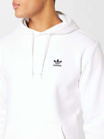 ADIDAS ORIGINALS Sweatshirt 'Trefoil Essentials' in Weiß