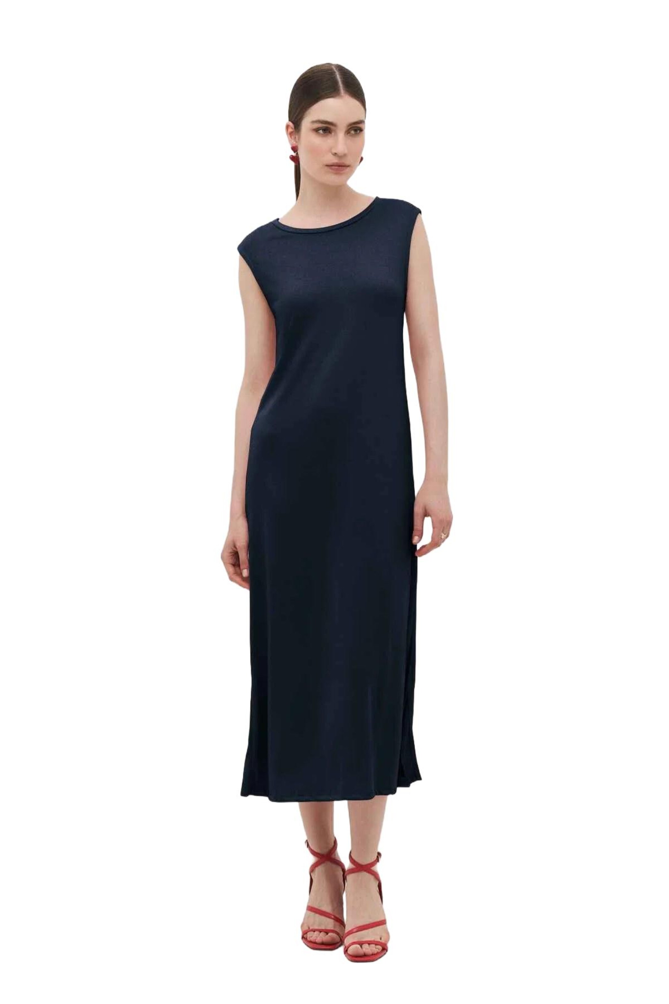Robe No Matter What en bleu : devant