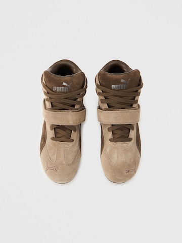 PUMA Sneakers hoog 'Speedcat Wedge' in Bruin