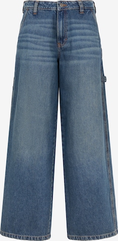 Wide leg Jeans 'Hilham' de la DICKIES pe albastru: față