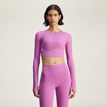 ADIDAS BY STELLA MCCARTNEY Functioneel shirt 'TrueStrength' in Lila: voorkant