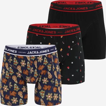 Jack & Jones PlusBokserice 'JACGingerbread' - plava boja: prednji dio