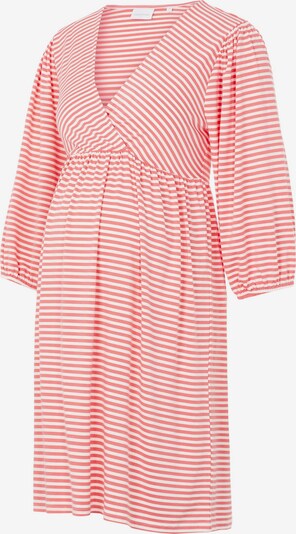 MAMALICIOUS Φόρεμα 'Malina Tess' σε ανοικτό ροζ / λευκό, Άποψη προϊόντος