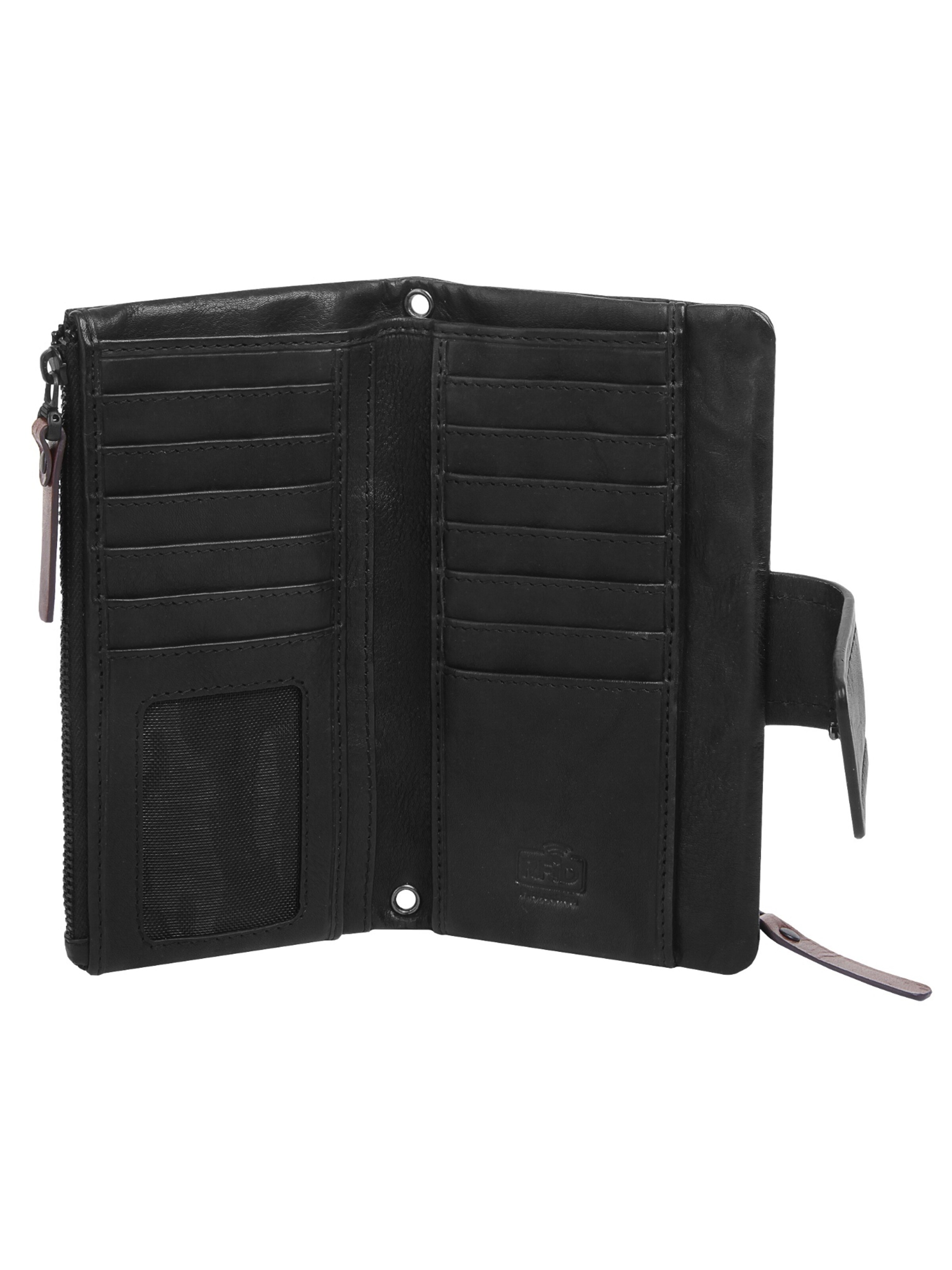 X-ZONE Wallet 'X-ZONE Geldbörse' in Black