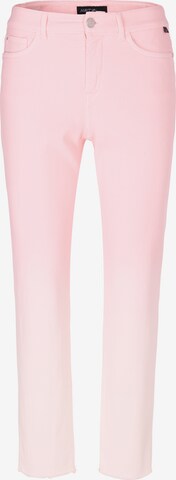 Marc Cain Slimfit Jeans in Pink: predná strana