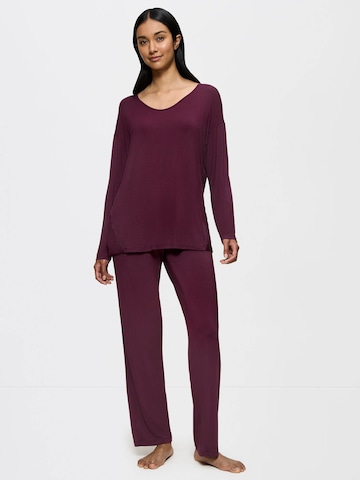 TRIUMPH Pajama ' Timeless Sensuality ' in Red: front
