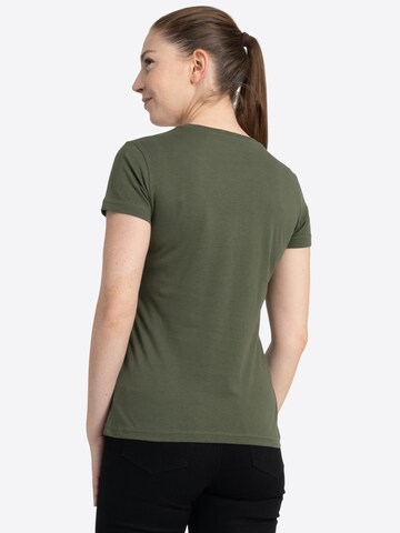 LONSDALE Футболка 'CARTMEL' в Зеленый