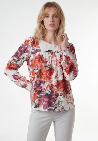 Usha Blouse in Rood: voorkant