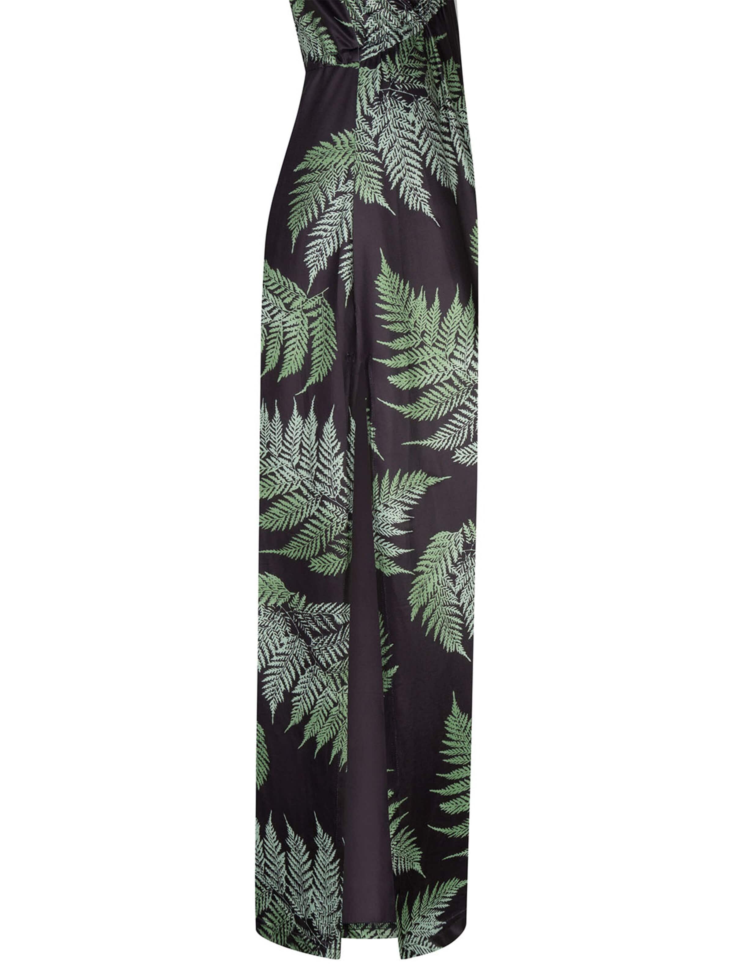 Robe 'Kimono Lotus Boquete' Chic by Lirette en noir