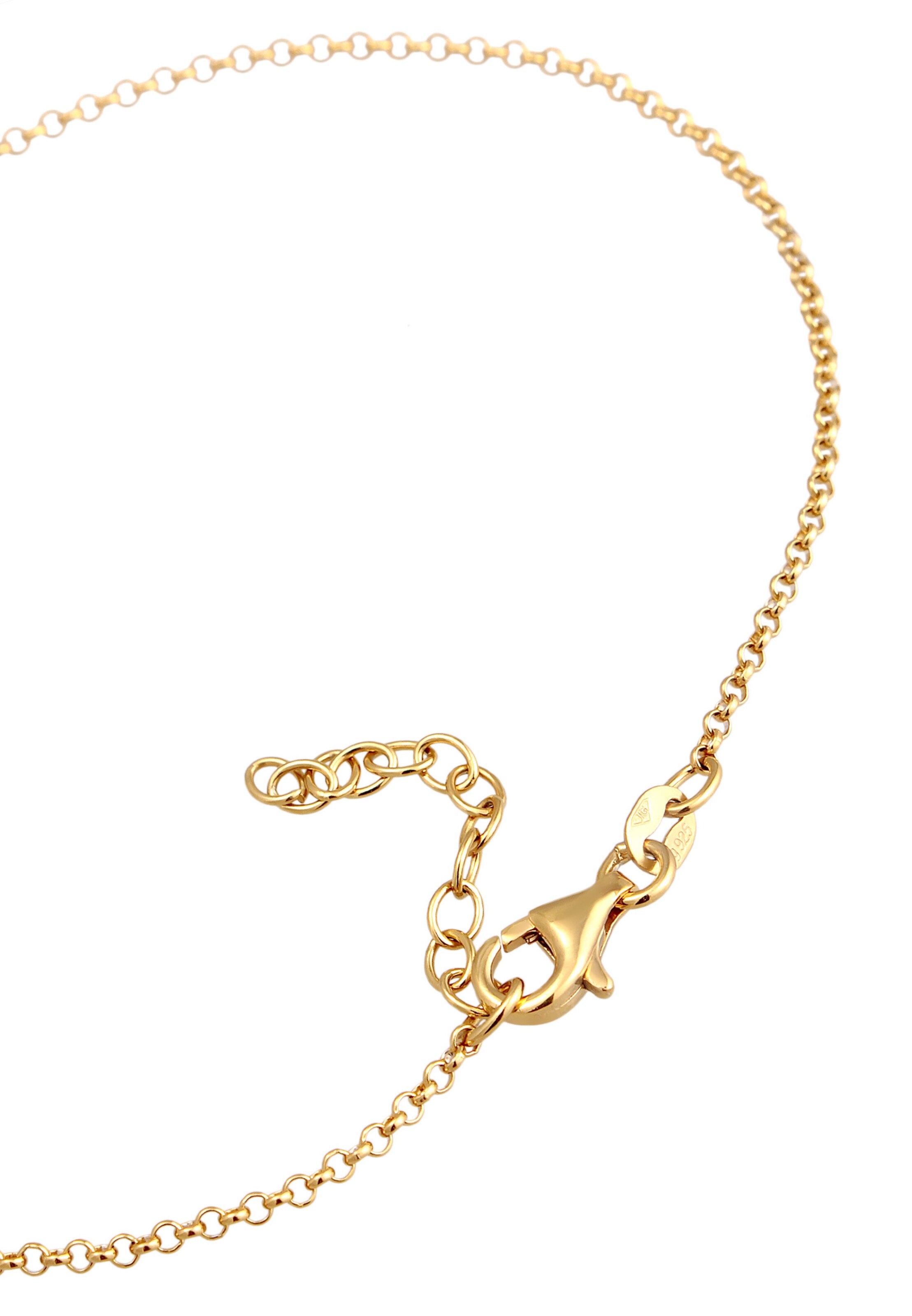 Bijoux de pied 'Kleeblatt' ELLI en or