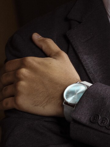 Montre à affichage analogique 'Uzrai' Luxenter en bleu