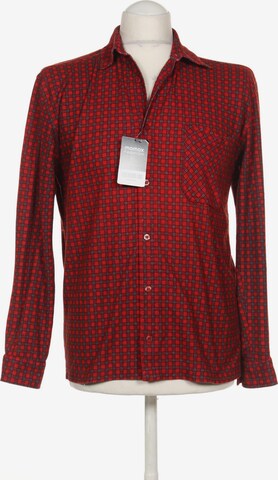 ODLO Button Up Shirt in XS in Red: front
