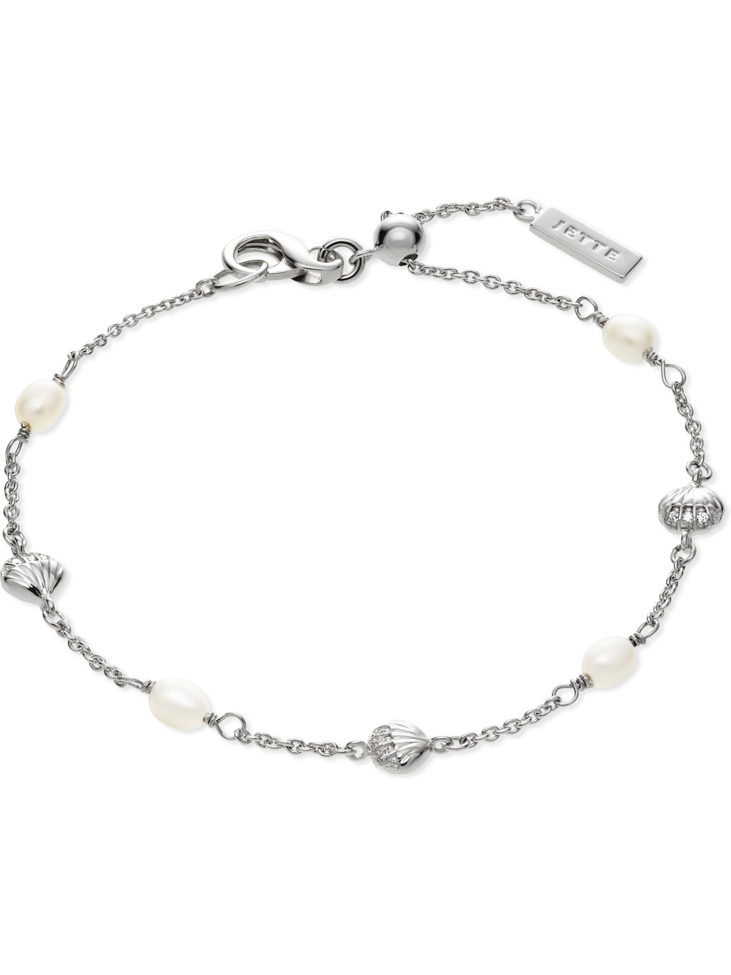 JETTE Bracelet in Silver: front