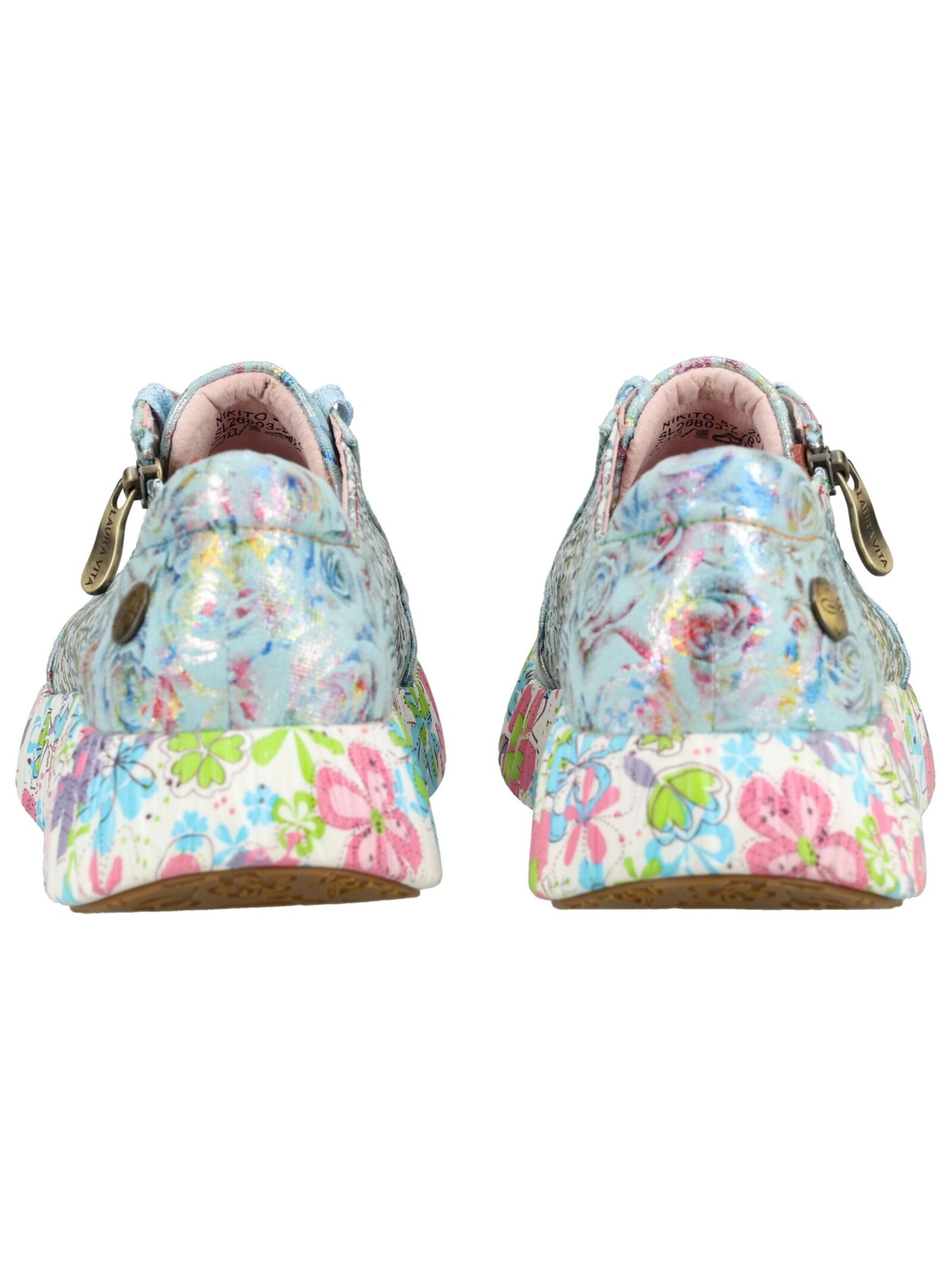 Baskets basses Laura Vita en bleu