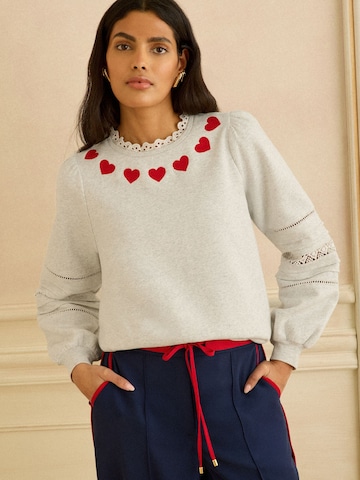 love & roses Свитшот в Серый