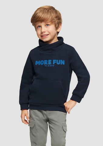 Sweat s.Oliver en bleu : devant
