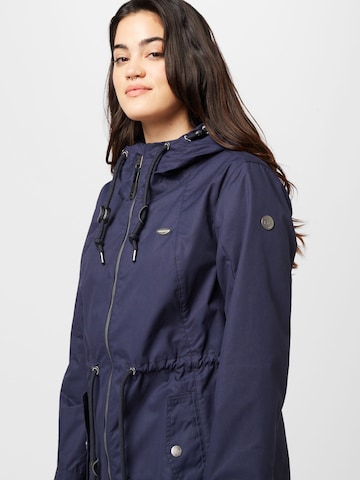 Ragwear Plus Between-Season Jacket 'MONADIS' in Blue