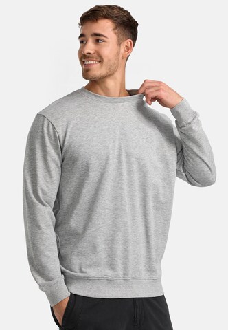 INDICODE JEANS Sweatshirt ' Holt ' in Grau