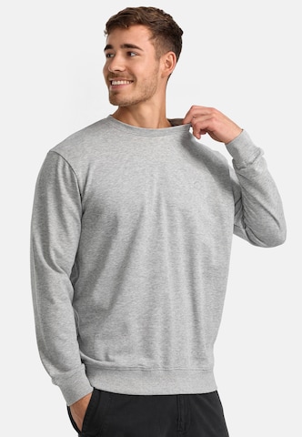 Sweat-shirt ' Holt ' INDICODE JEANS en gris