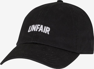 Unfair Athletics Cap in Schwarz: Vorderseite