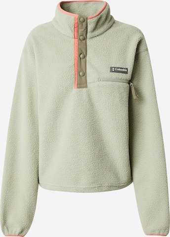 COLUMBIA Athletic Sweater 'Helvetia' in Green: front