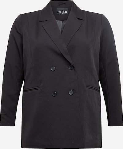 Blazer švarkas 'GIGI' iš PIECES (Curve) , spalva - juoda, Prekių apžvalga
