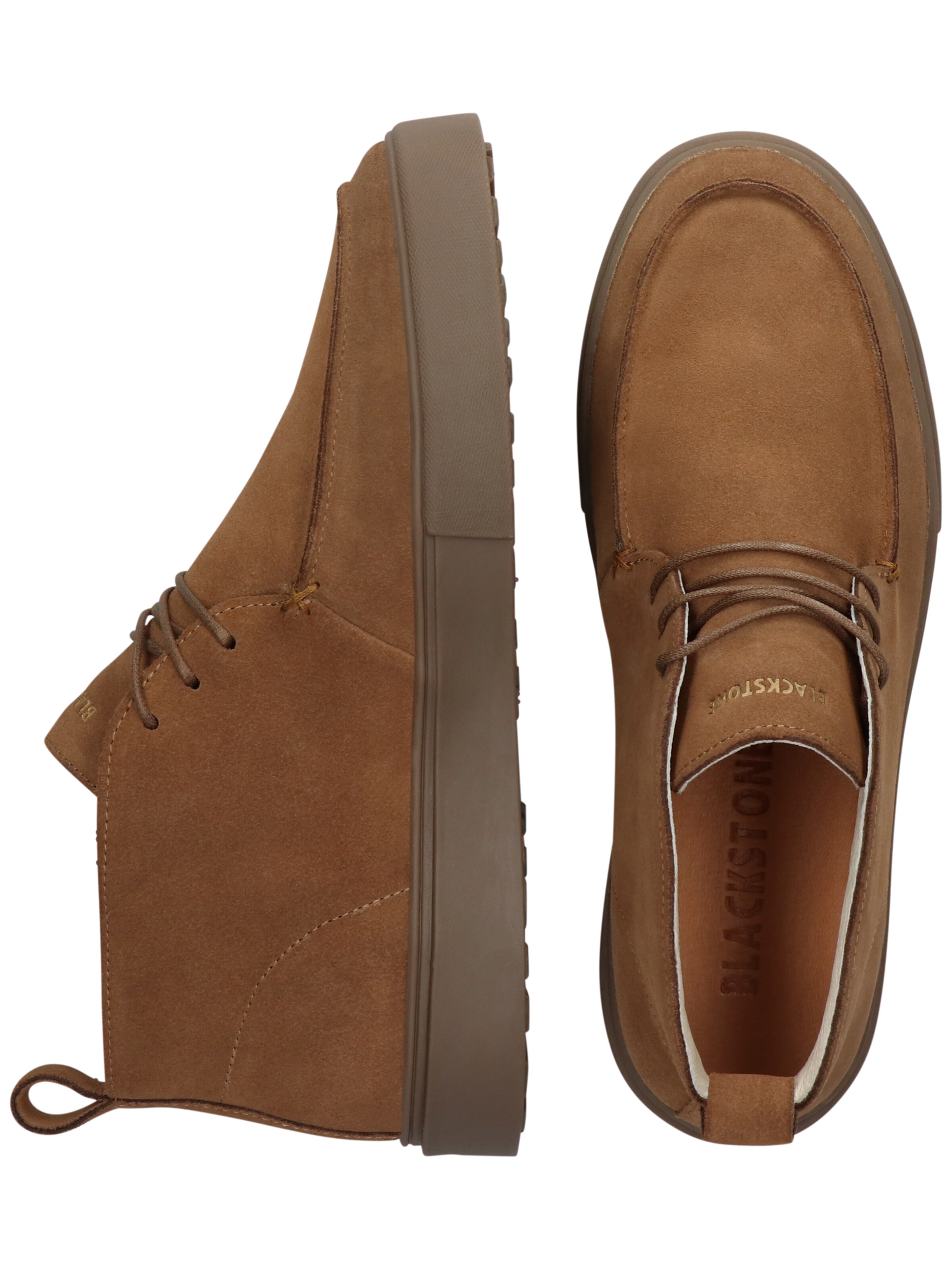 BLACKSTONE - Botines chukka en marrón