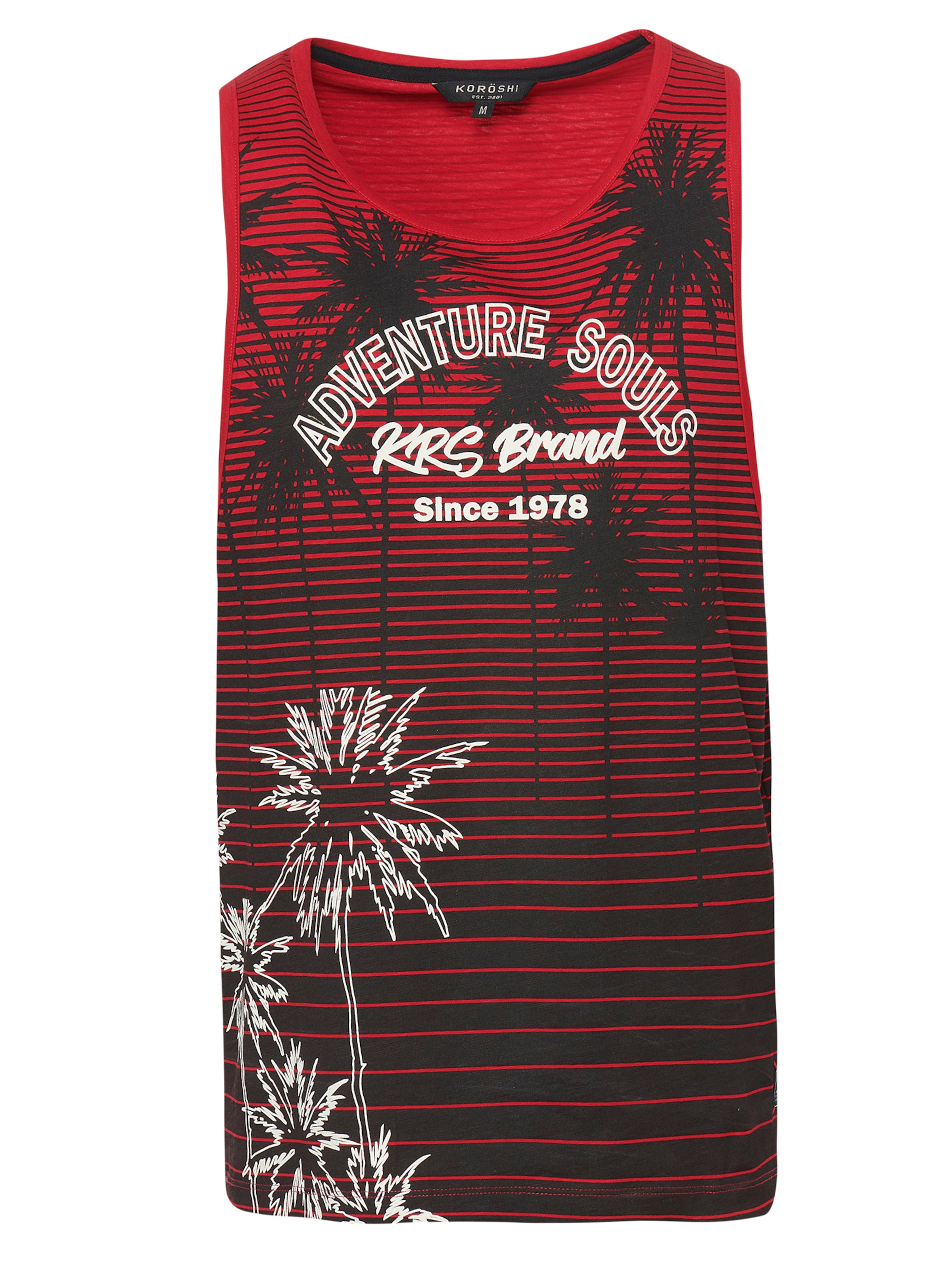 Maglietta di KOROSHI in rosso: frontale