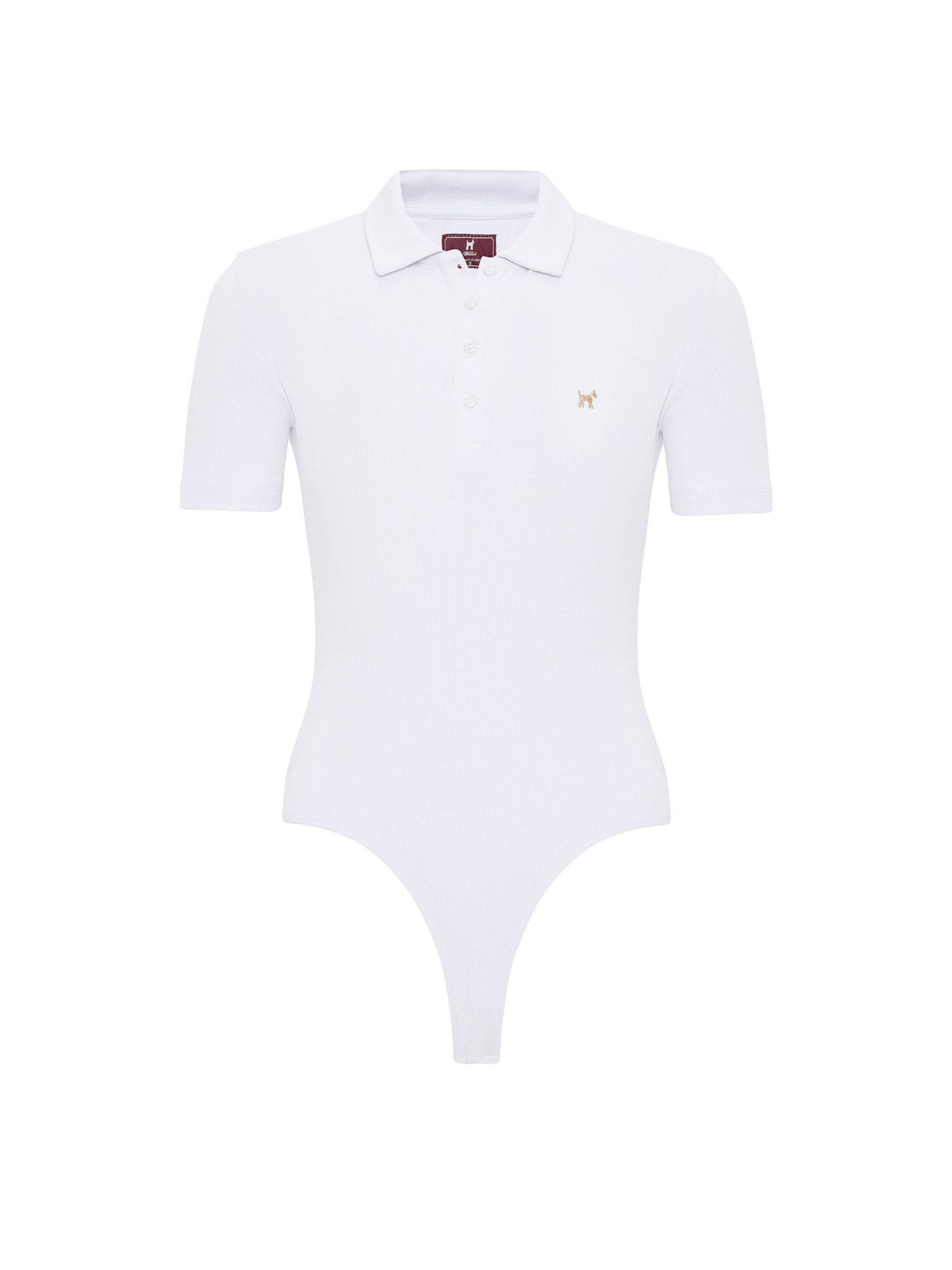 Williot Shirtbody i hvid: forside